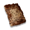 Charred Letter