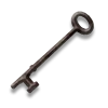 Oiled Iron Key