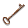 Rusty Iron Key