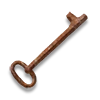 Large Iron Key